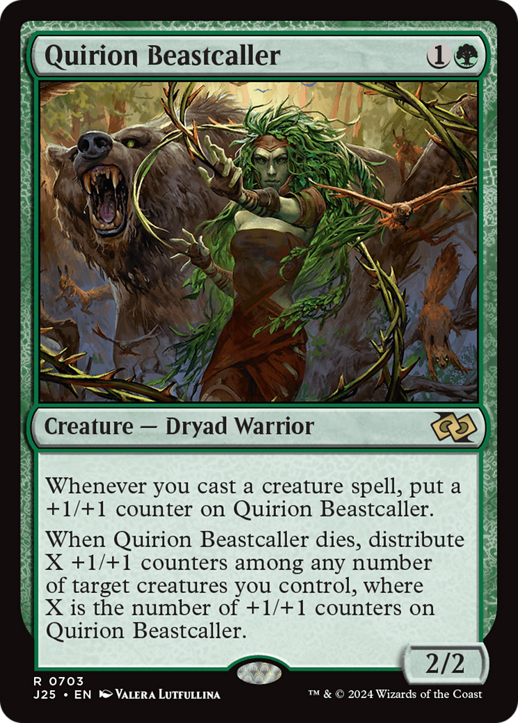 Quirion Beastcaller [Foundations Jumpstart] | D20 Games