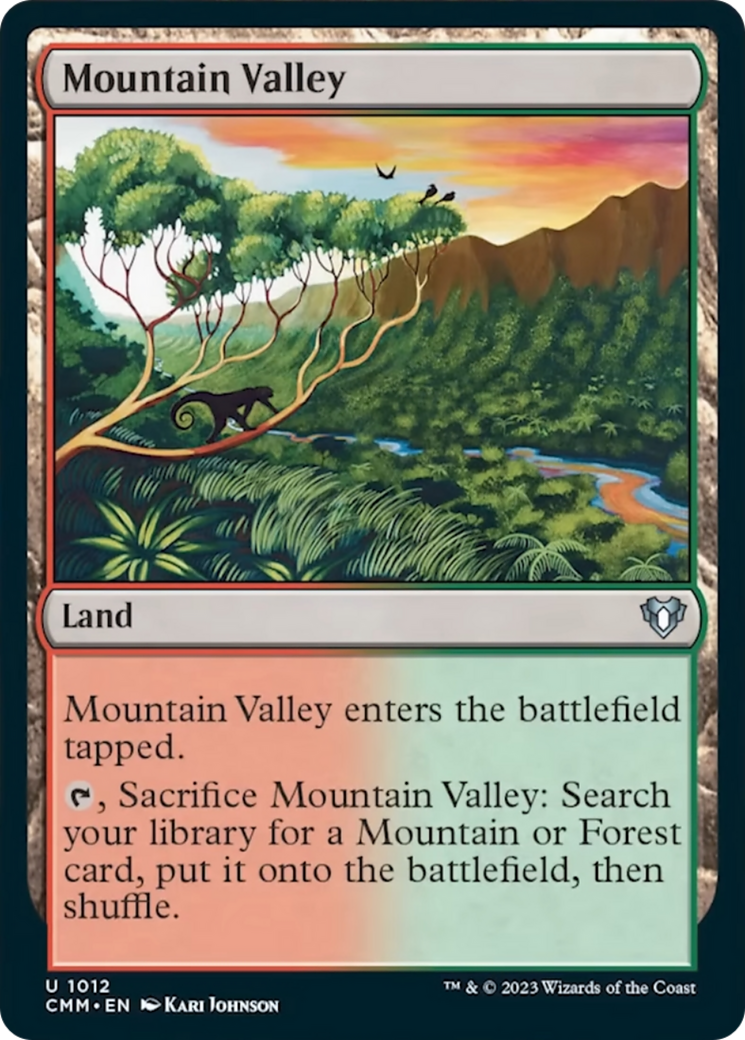 Mountain Valley [Commander Masters] | D20 Games