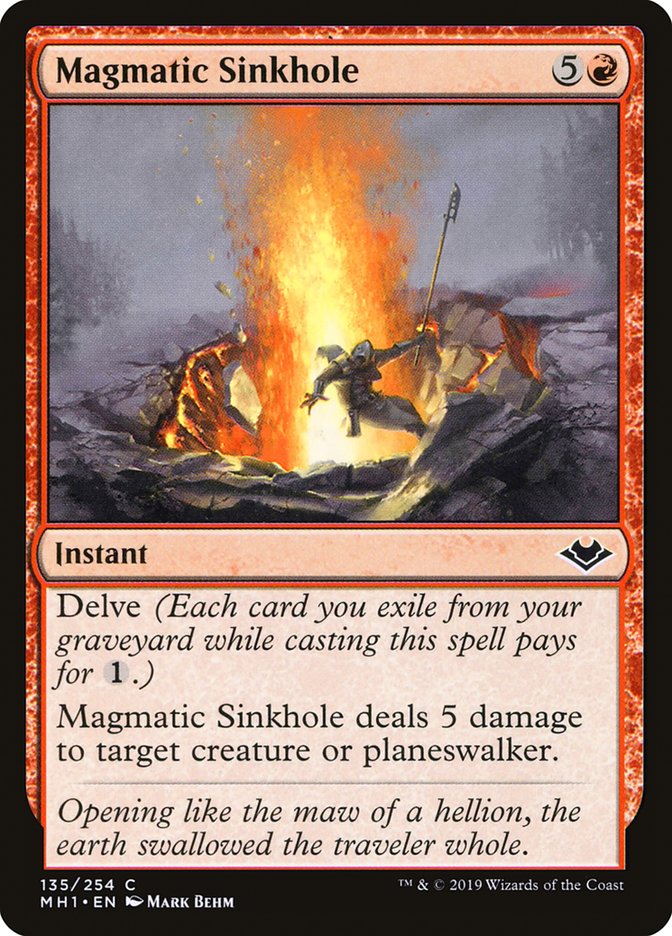 Magmatic Sinkhole [Modern Horizons] | D20 Games