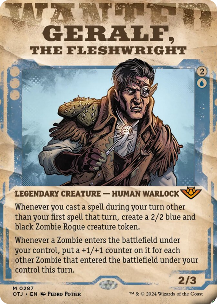 Geralf, the Fleshwright (Showcase) [Outlaws of Thunder Junction] | D20 Games