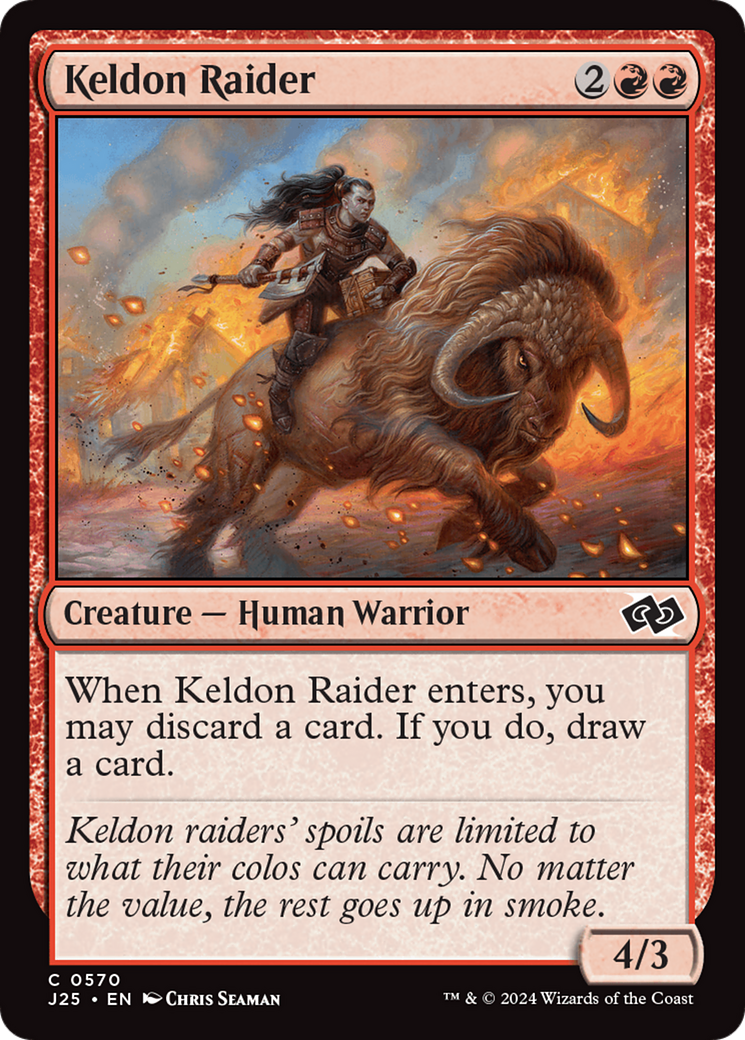 Keldon Raider [Foundations Jumpstart] | D20 Games