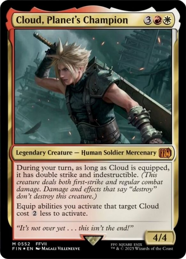 Cloud. Planet's Champion [FINAL FANTASY] | D20 Games