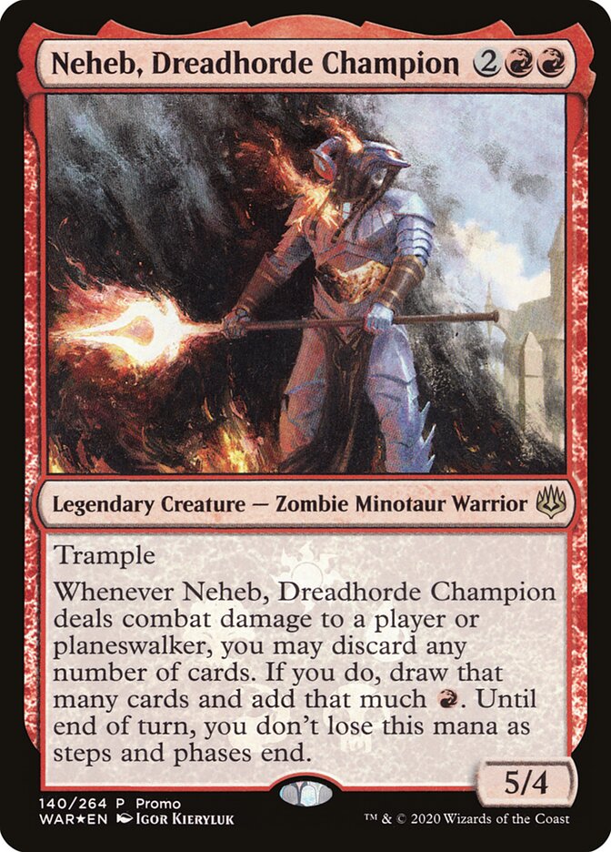 Neheb, Dreadhorde Champion [Resale Promos] | D20 Games