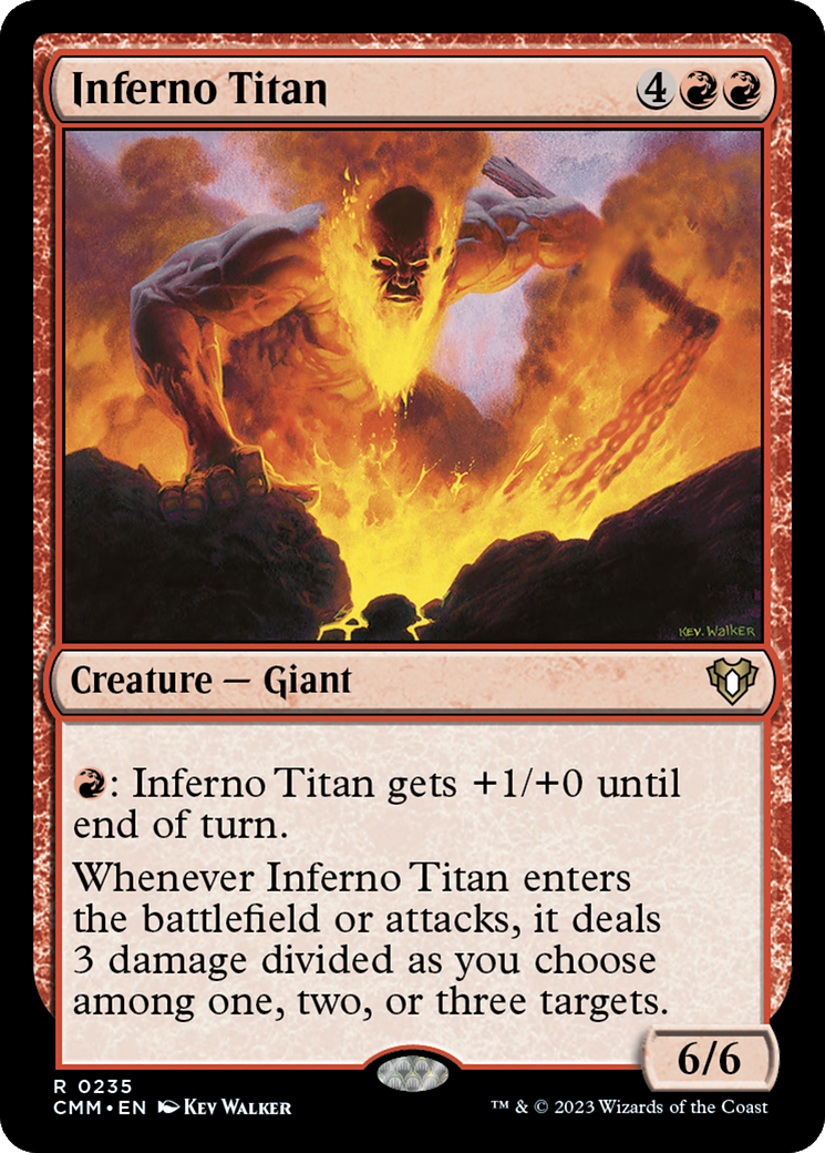 Inferno Titan [Commander Masters] | D20 Games