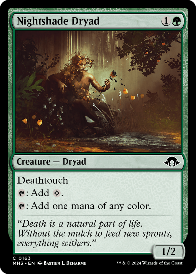 Nightshade Dryad [Modern Horizons 3] | D20 Games