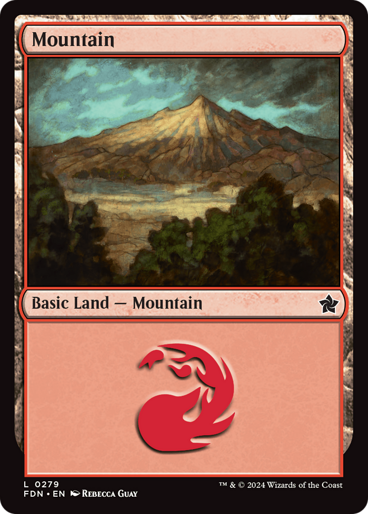 Mountain (0279) [Foundations] | D20 Games