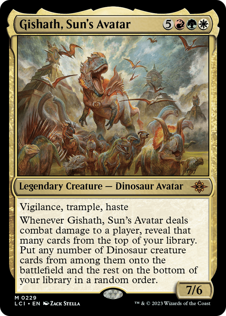 Gishath, Sun's Avatar [The Lost Caverns of Ixalan] | D20 Games