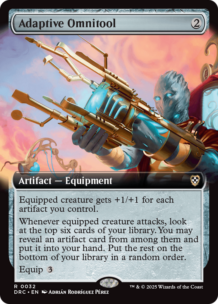 Adaptive Omnitool (Extended Art) [Aetherdrift Commander] | D20 Games