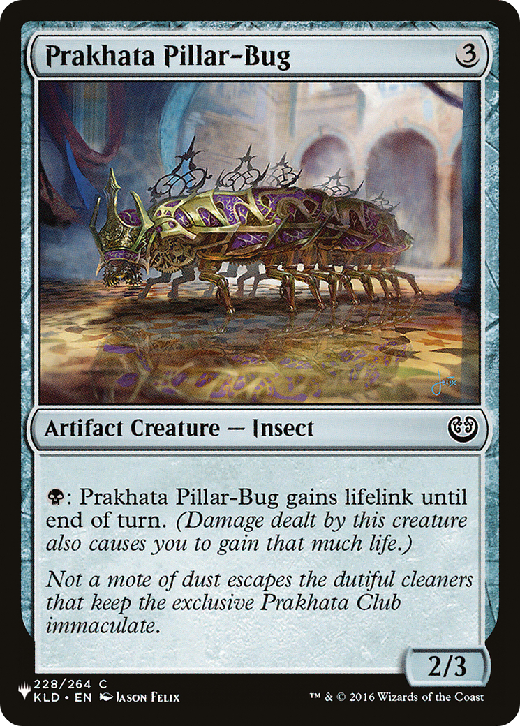 Prakhata Pillar-Bug [The List] | D20 Games