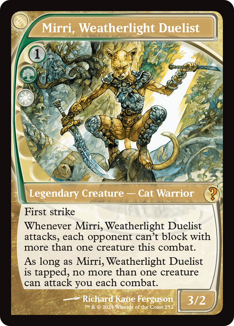 Mirri, Weatherlight Duelist (Future Sight) [Mystery Booster 2] | D20 Games