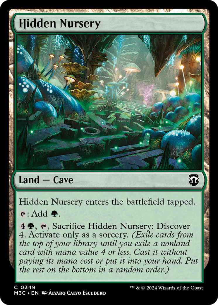 Hidden Nursery (Ripple Foil) [Modern Horizons 3 Commander] | D20 Games