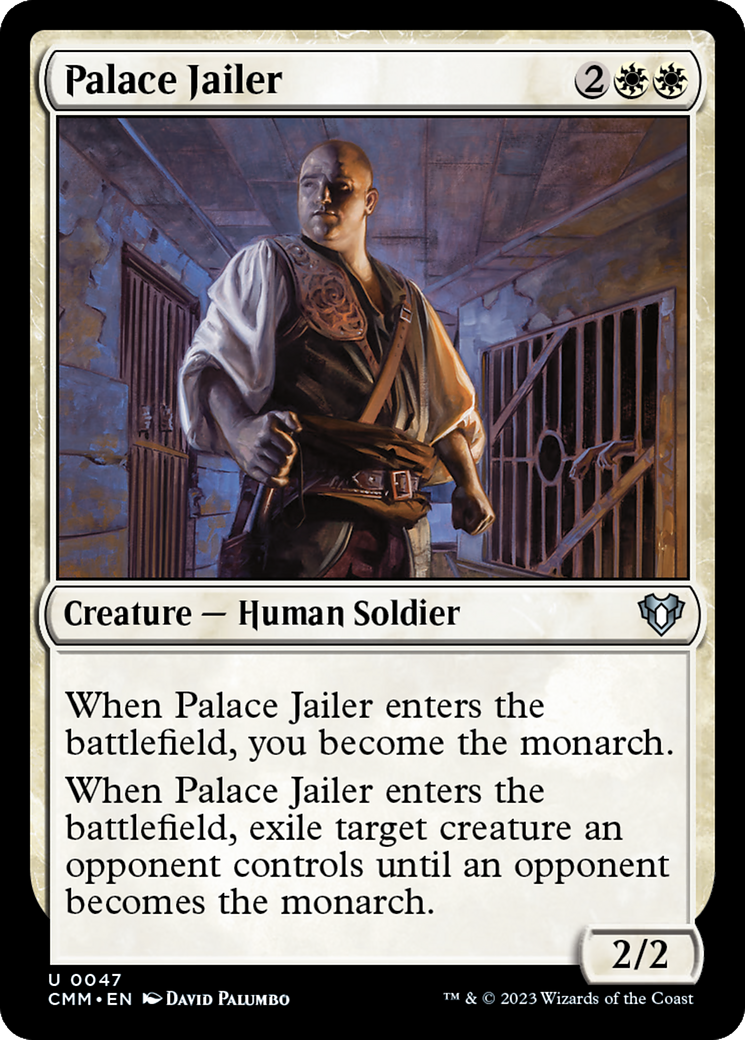 Palace Jailer [Commander Masters] | D20 Games