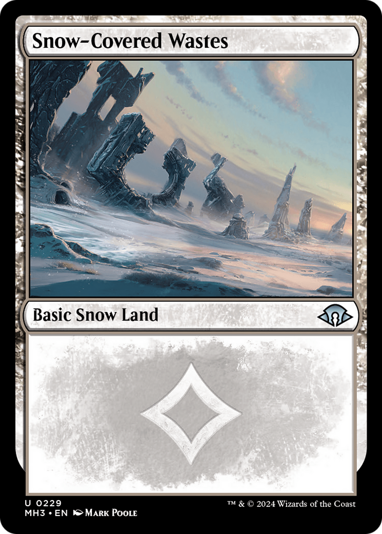 Snow-Covered Wastes (0229) [Modern Horizons 3] | D20 Games