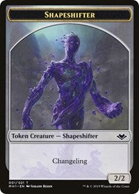 Shapeshifter // Myr Double-Sided Token [Modern Horizons Tokens] | D20 Games