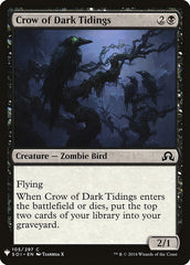 Crow of Dark Tidings [Mystery Booster] | D20 Games