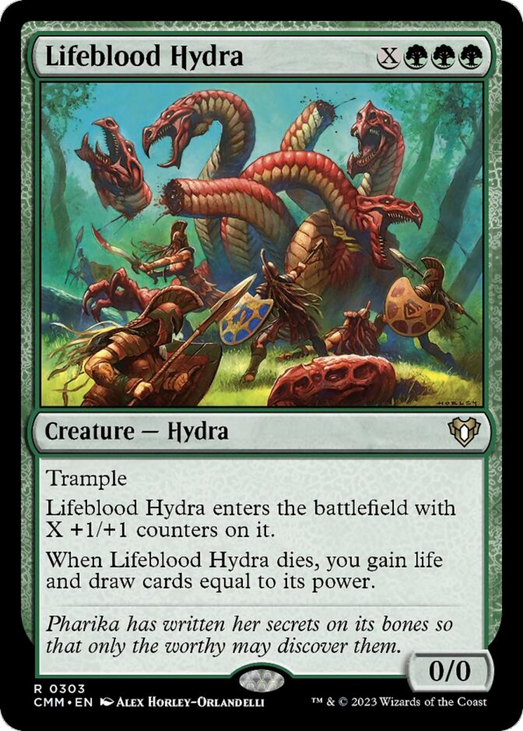 Lifeblood Hydra [Commander Masters] | D20 Games