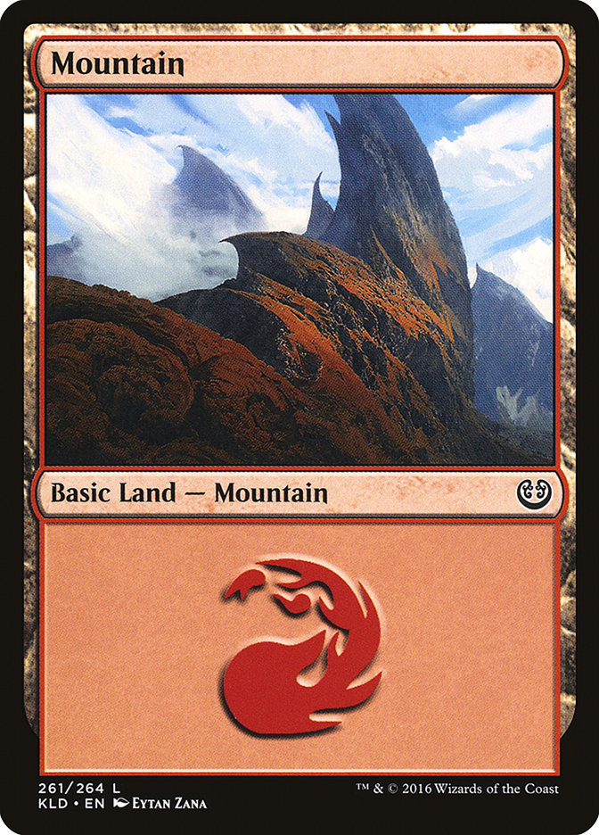 Mountain (261) [Kaladesh] | D20 Games