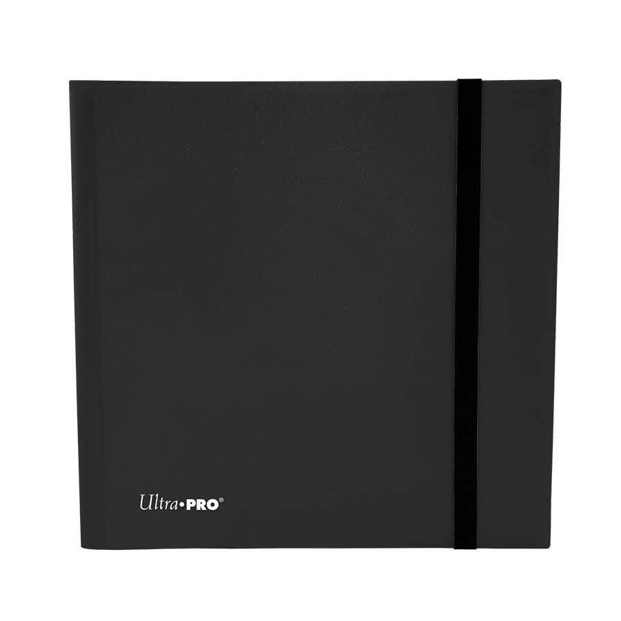 Ultra Pro: 12-Pocket Pro-Binder Eclipse: Jet Black | D20 Games