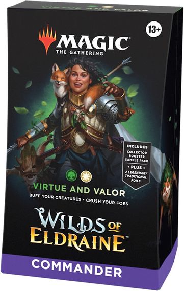 Virtue and Valor Commander Precon Deck | D20 Games
