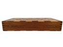 Travel Magnetic Wood Folding Chess Set, 12 inches