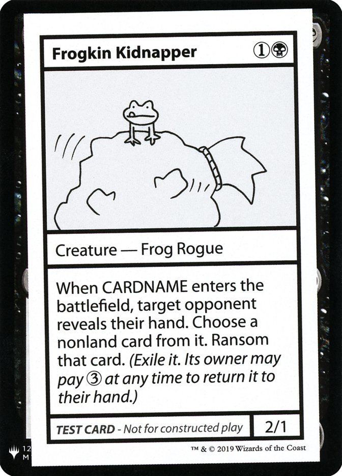 Frogkin Kidnapper [Mystery Booster Playtest Cards] | D20 Games