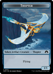 Phyrexian Germ // Thopter Double-Sided Token [Modern Horizons 3 Tokens] | D20 Games