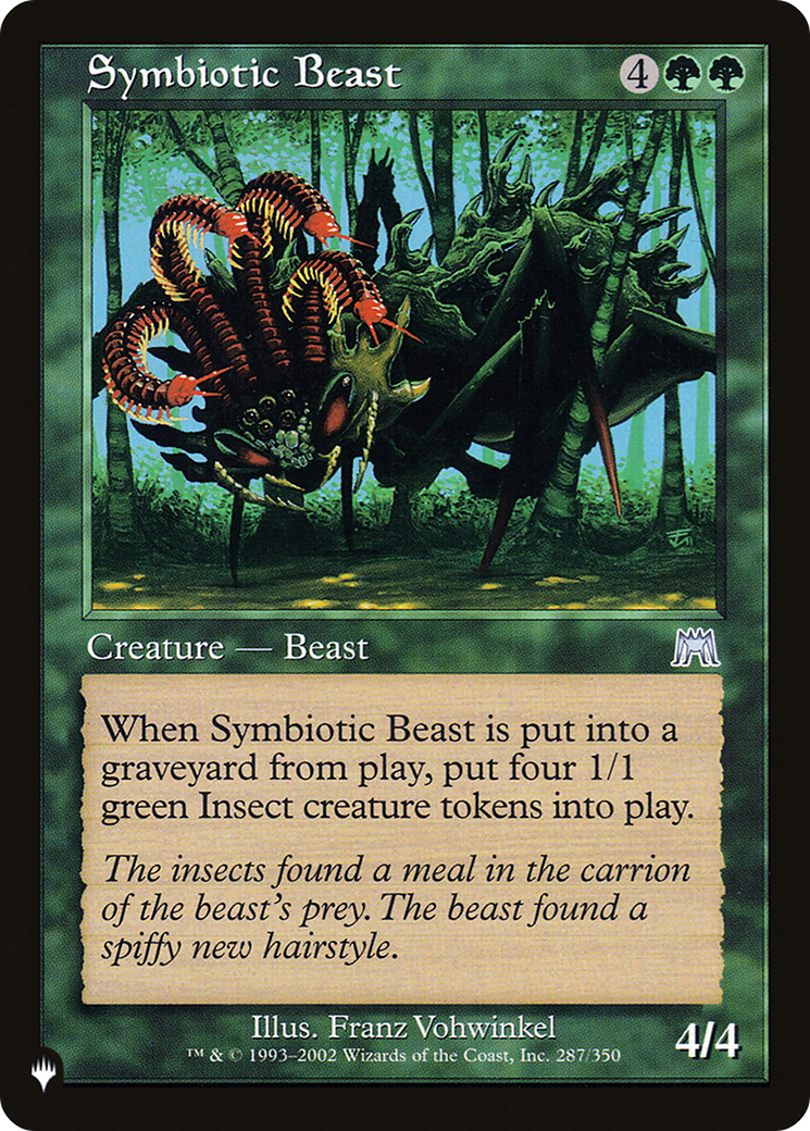 Symbiotic Beast [The List Reprints] | D20 Games