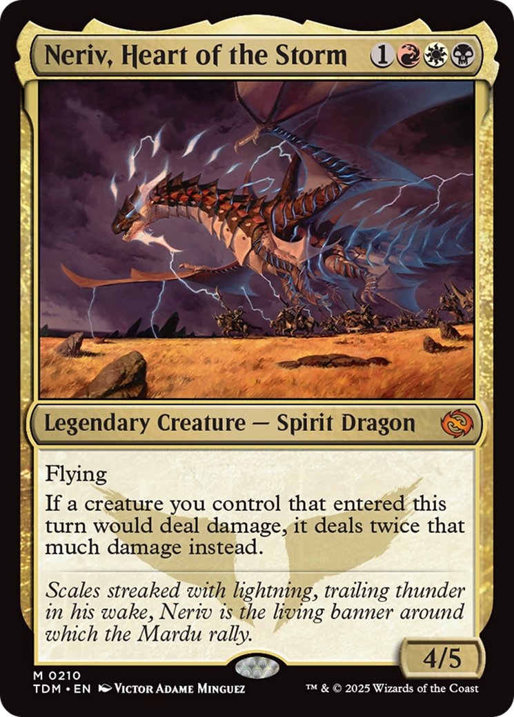 Neriv, Heart of the Storm [Tarkir: Dragonstorm] | D20 Games