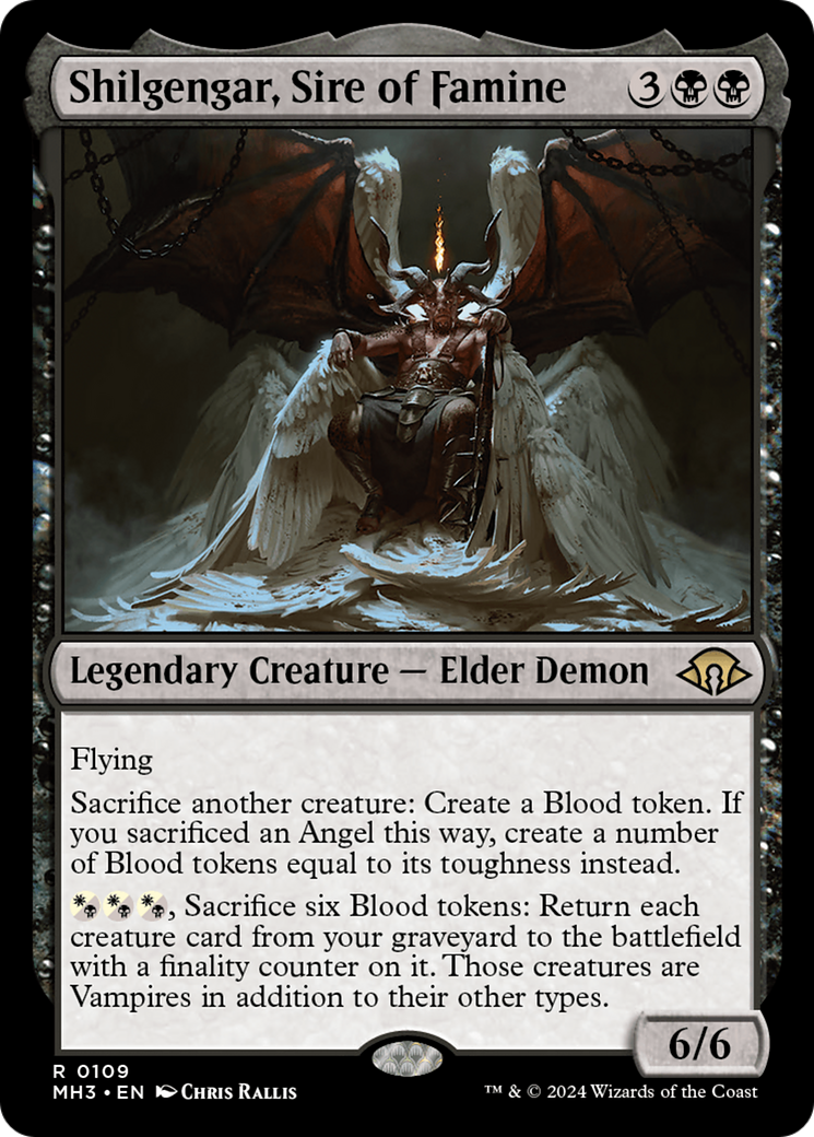 Shilgengar, Sire of Famine [Modern Horizons 3] | D20 Games