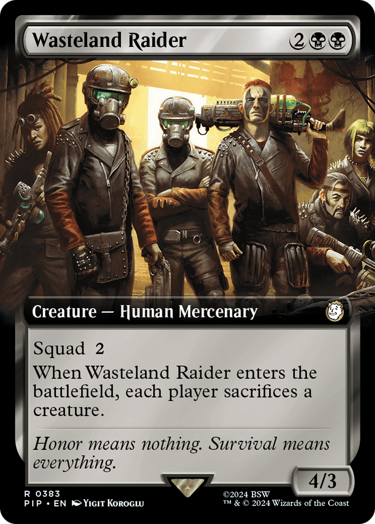 Wasteland Raider (Extended Art) [Fallout] | D20 Games