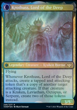 Runo Stromkirk // Krothuss, Lord of the Deep [Innistrad: Crimson Vow Prerelease Promos] | D20 Games