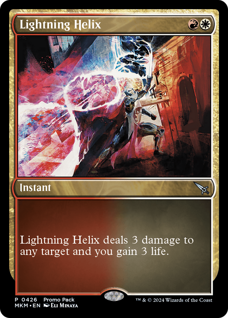 Lightning Helix (Promo Pack) [Murders at Karlov Manor Promos] | D20 Games