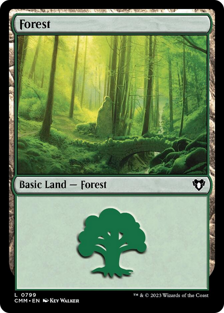 Forest (799) [Commander Masters] | D20 Games