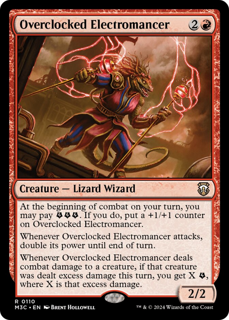 Overclocked Electromancer [Modern Horizons 3 Commander] | D20 Games