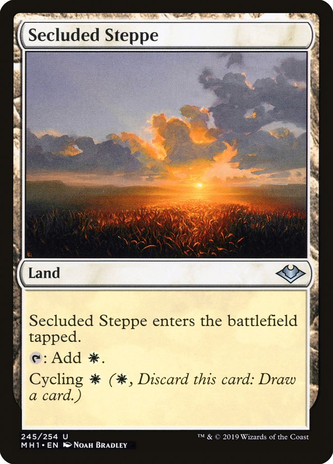 Secluded Steppe [Modern Horizons] | D20 Games