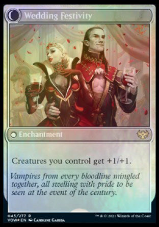 Wedding Announcement // Wedding Festivity [Innistrad: Crimson Vow Prerelease Promos] | D20 Games