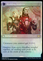 Wedding Announcement // Wedding Festivity [Innistrad: Crimson Vow Prerelease Promos] | D20 Games