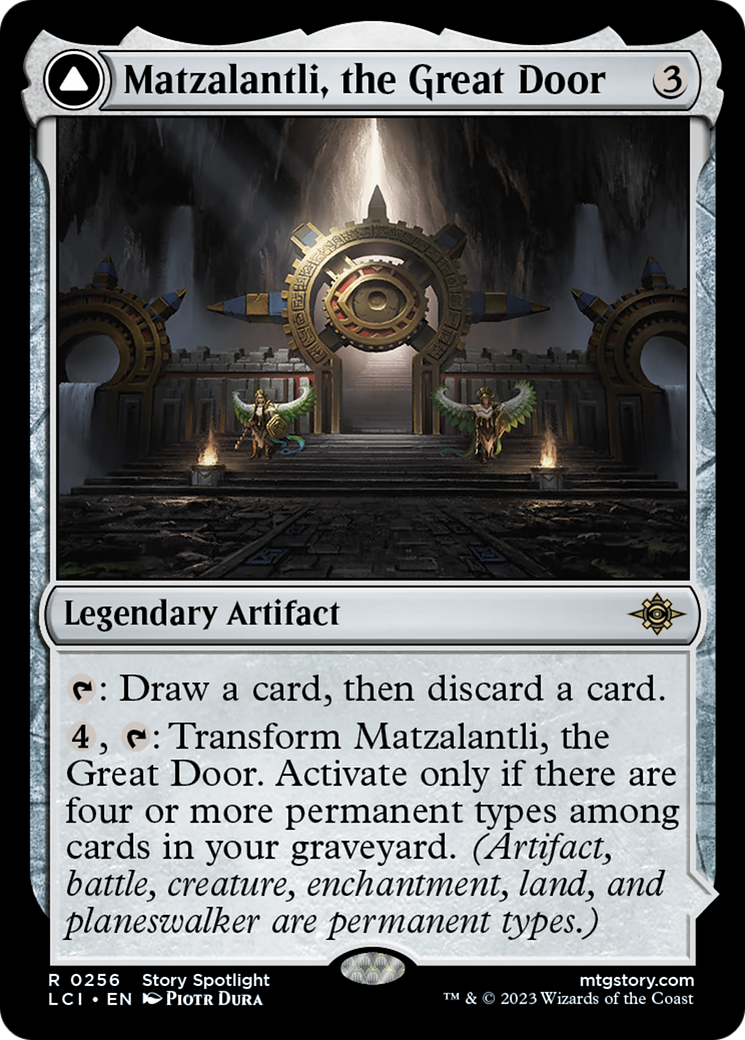 Matzalantli, the Great Door // The Core [The Lost Caverns of Ixalan] | D20 Games