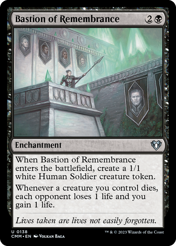 Bastion of Remembrance [Commander Masters] | D20 Games