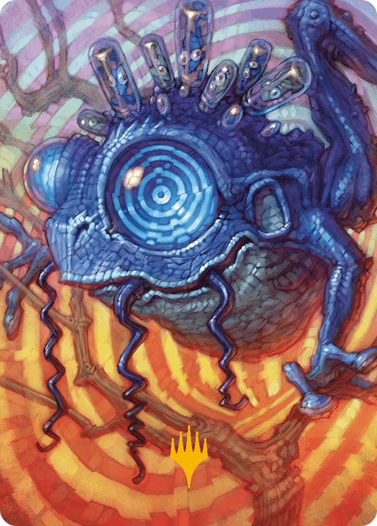 Psychic Frog Art Card (Gold-Stamped Planeswalker Symbol) [Modern Horizons 3 Art Series] | D20 Games