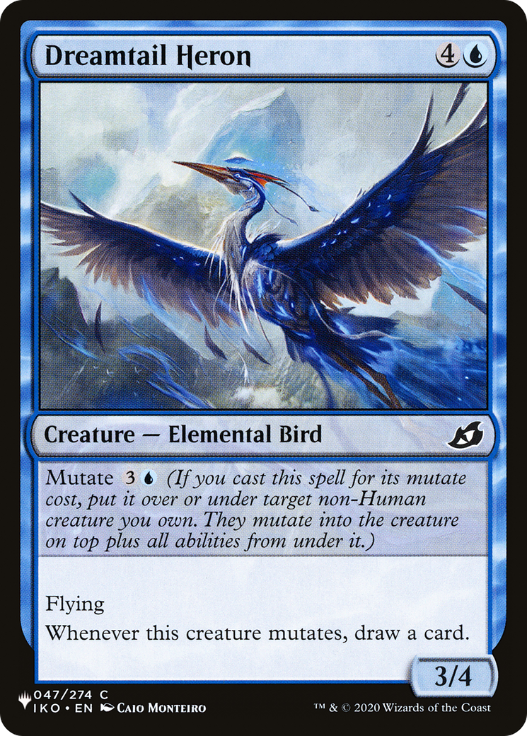 Dreamtail Heron [The List Reprints] | D20 Games