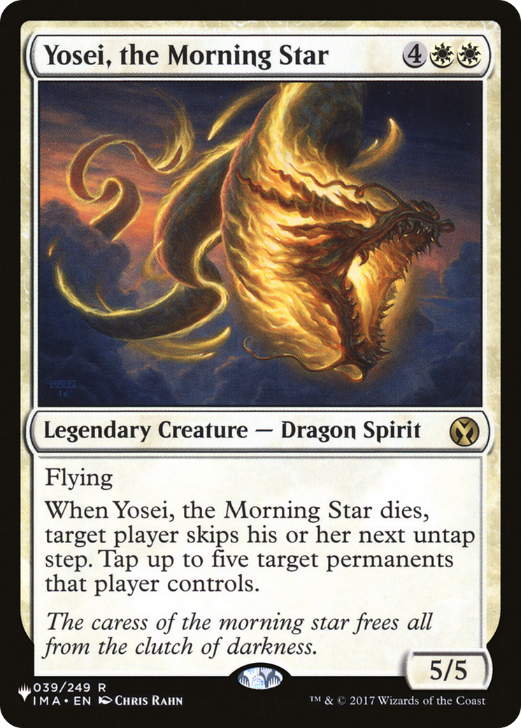 Yosei, the Morning Star [The List Reprints] | D20 Games