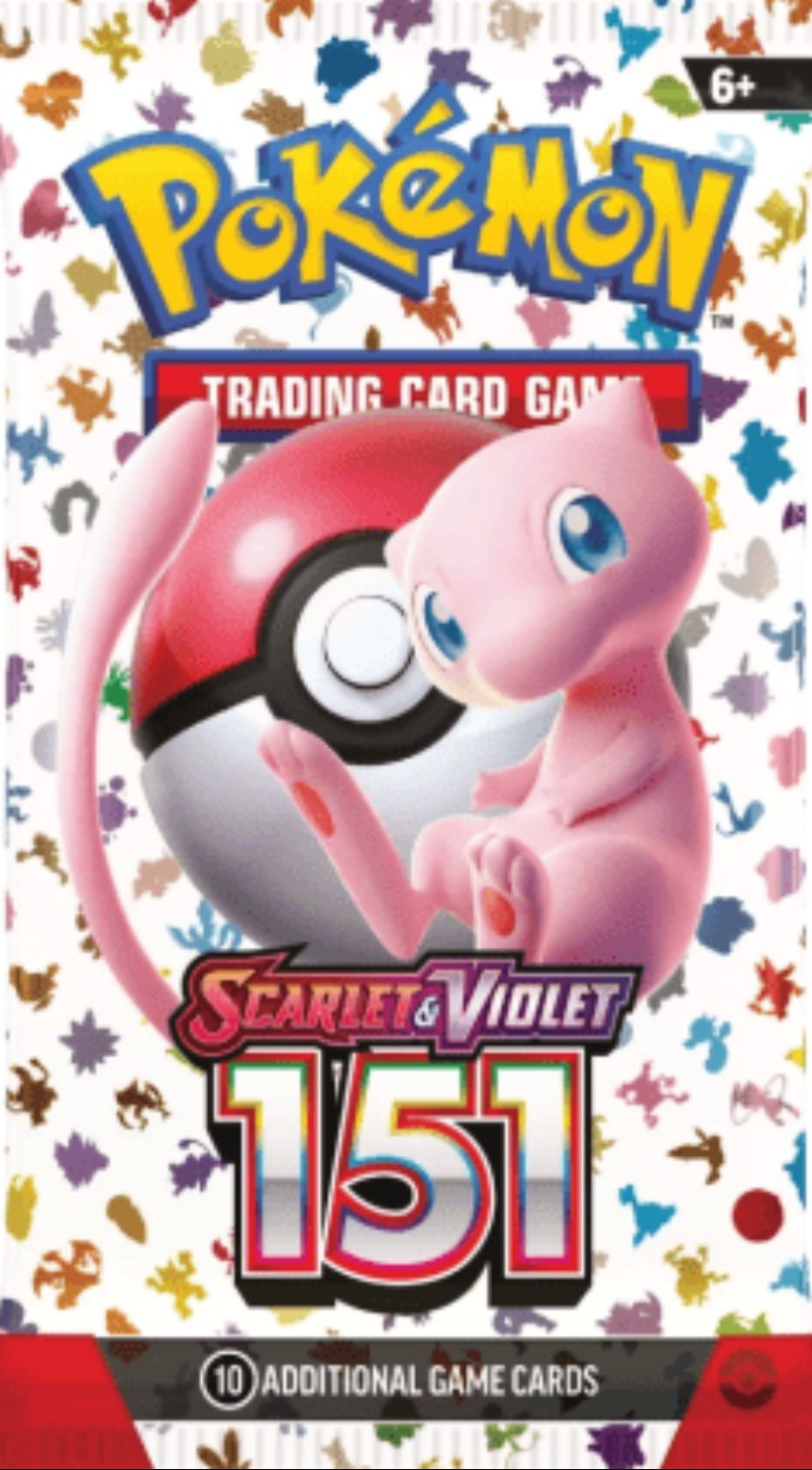 151 Pokémon booster Pack | D20 Games