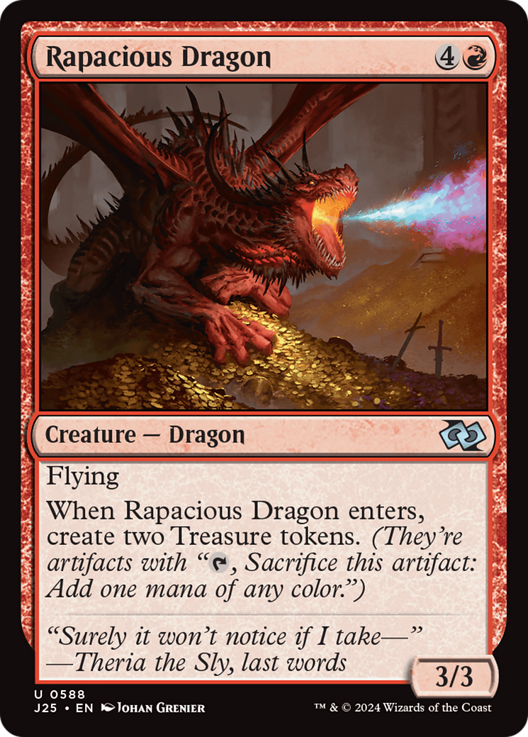 Rapacious Dragon [Foundations Jumpstart] | D20 Games