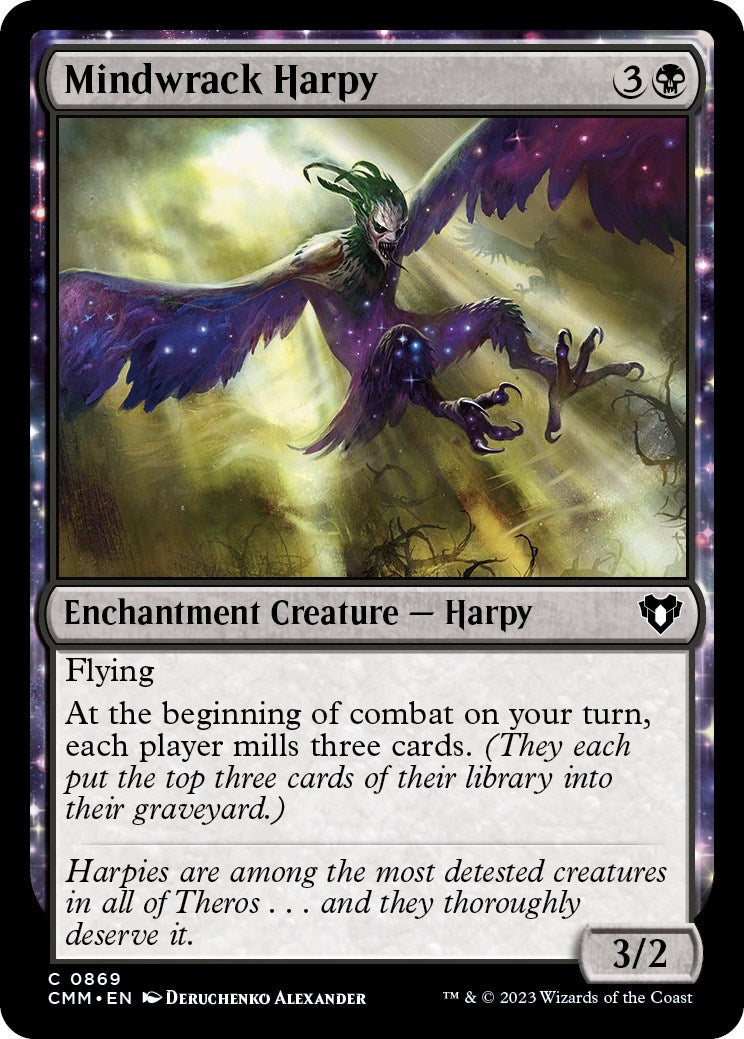 Mindwrack Harpy [Commander Masters] | D20 Games