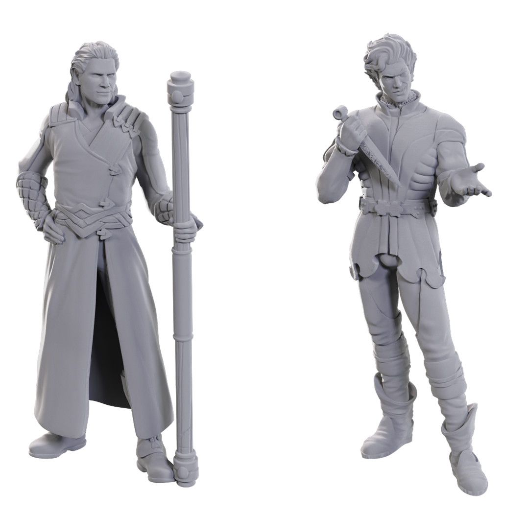 Dungeons & Dragons: Nolzur's Marvelous Unpainted Miniatures - Special Edition Baldur's Gate 3 - Gale & Astarion | D20 Games