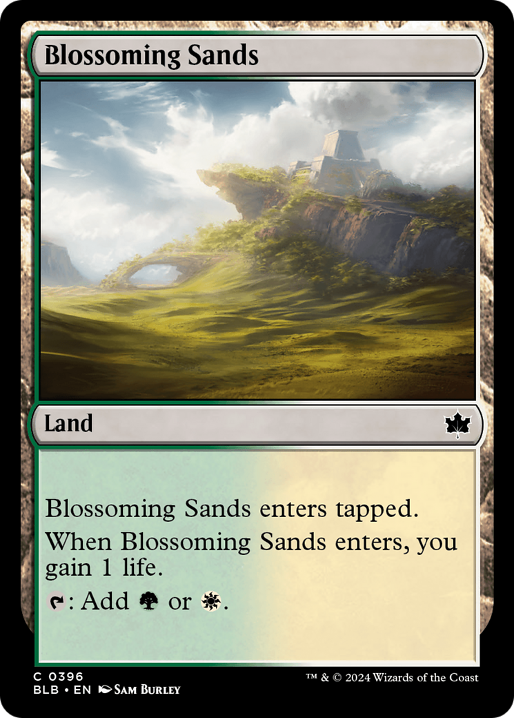 Blossoming Sands [Bloomburrow] | D20 Games