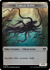 Eldrazi Scion // Phyrexian Beast Double-Sided Token [Commander Masters Tokens] | D20 Games