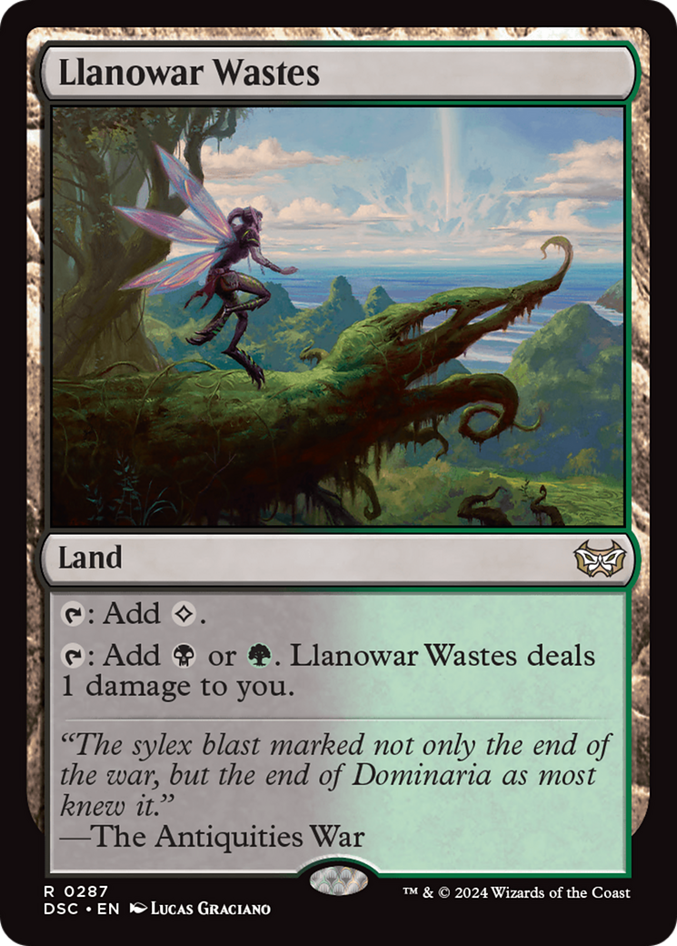 Llanowar Wastes [Duskmourn: House of Horror Commander] | D20 Games