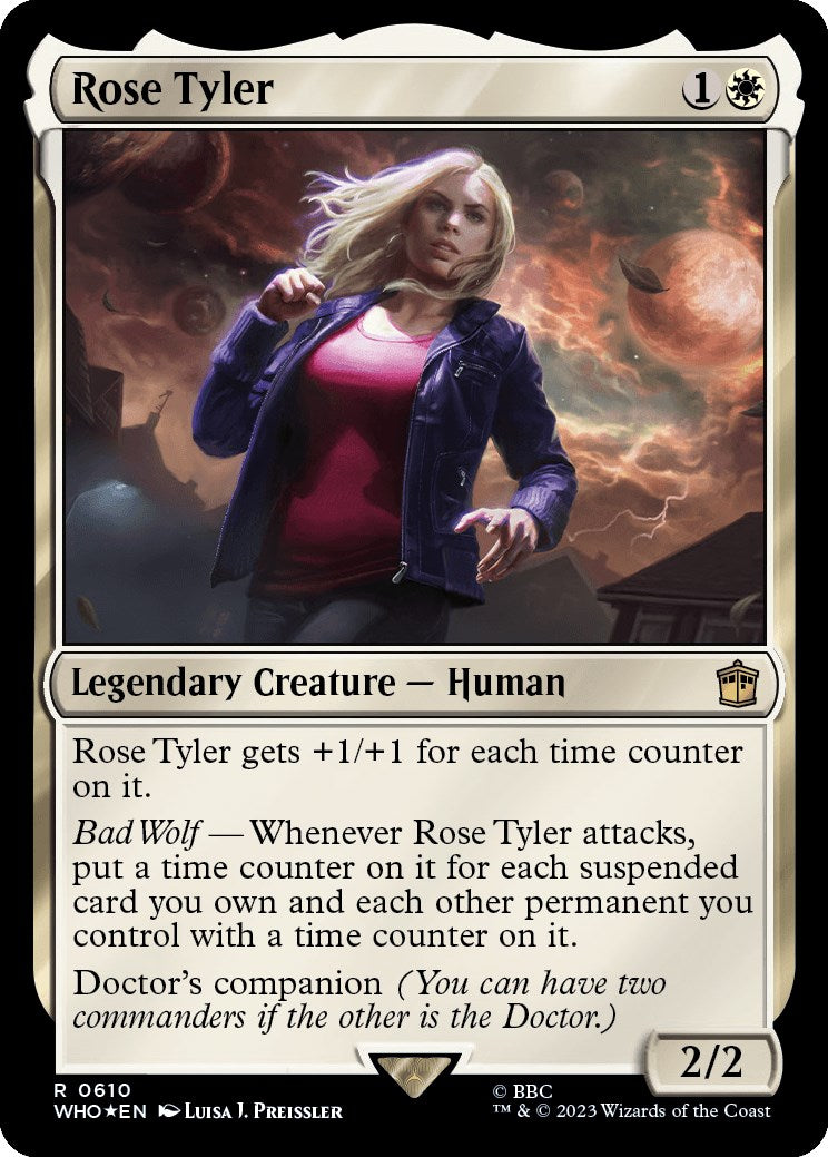 Rose Tyler (Surge Foil) [Doctor Who] | D20 Games